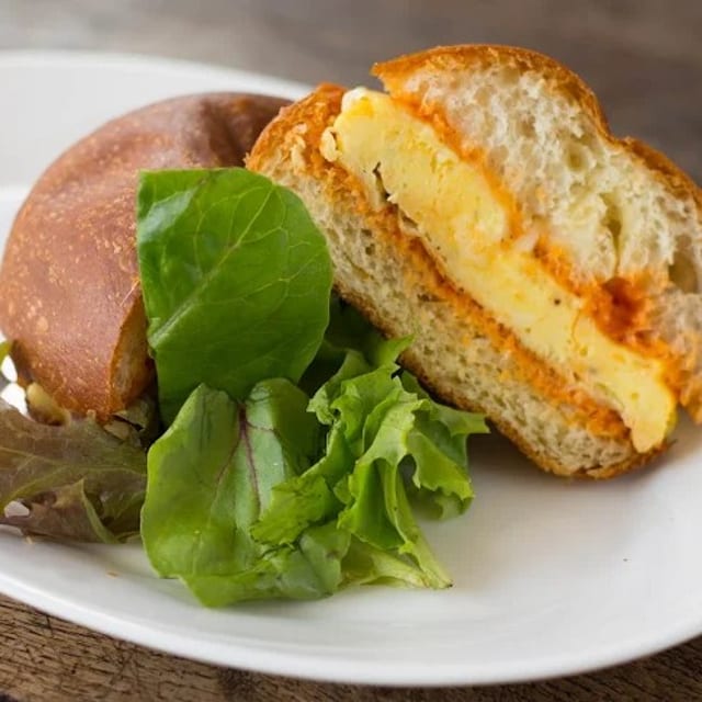 Egg & Cheese Sandwich.