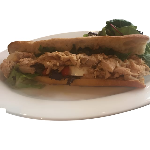 Tuna Melt Sandwich.