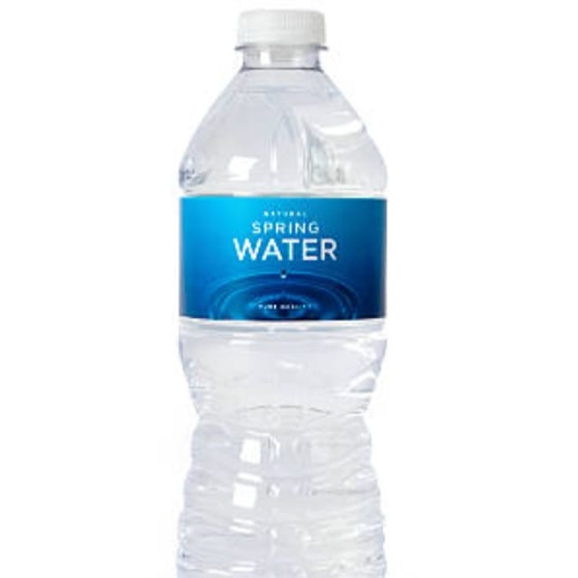 Spring Water.